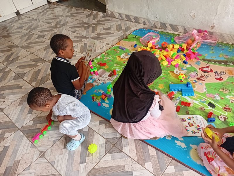 All the children at Little Ummah Daycare